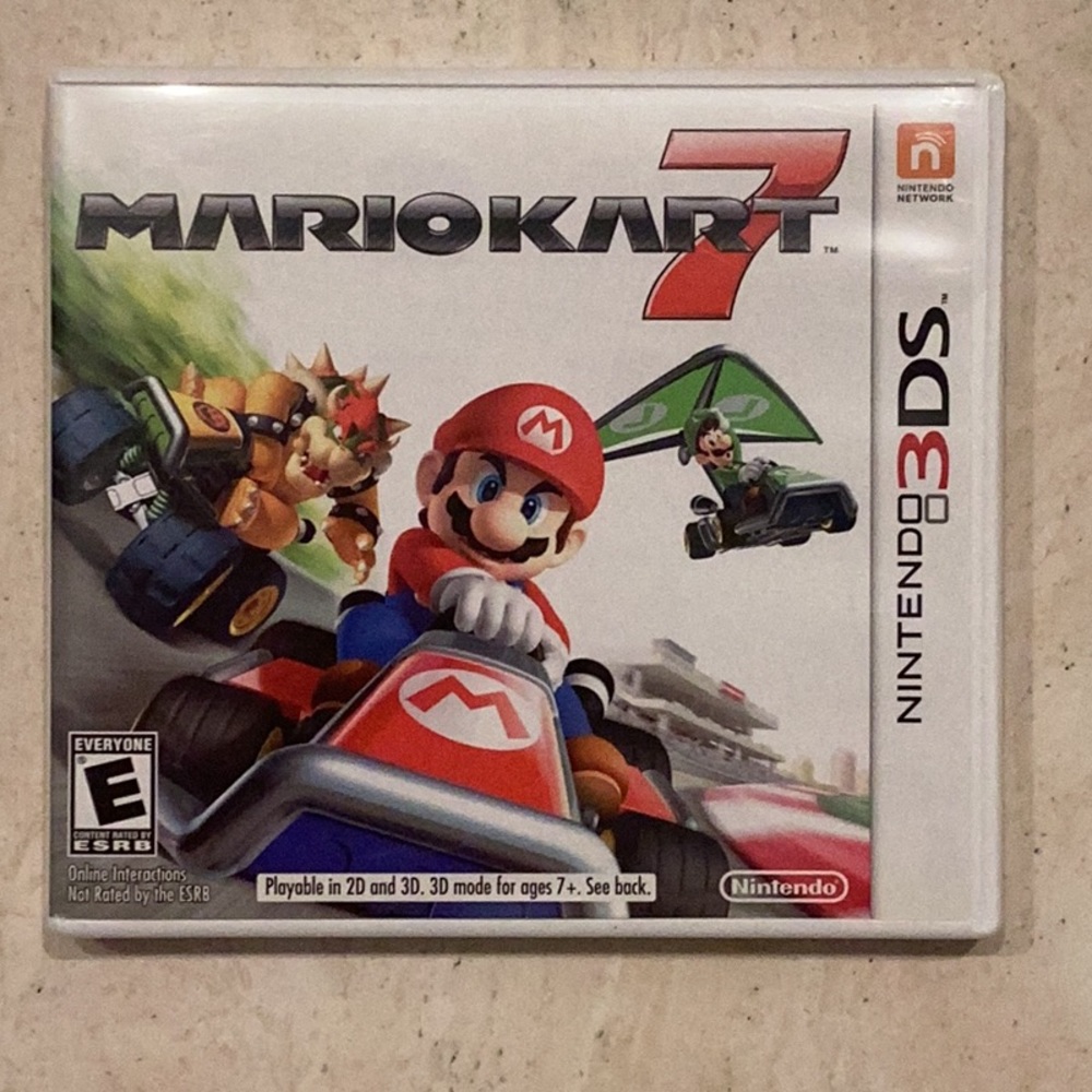 Mario Kart 7 Nintendo 3DS Game Complete Authentic CIB